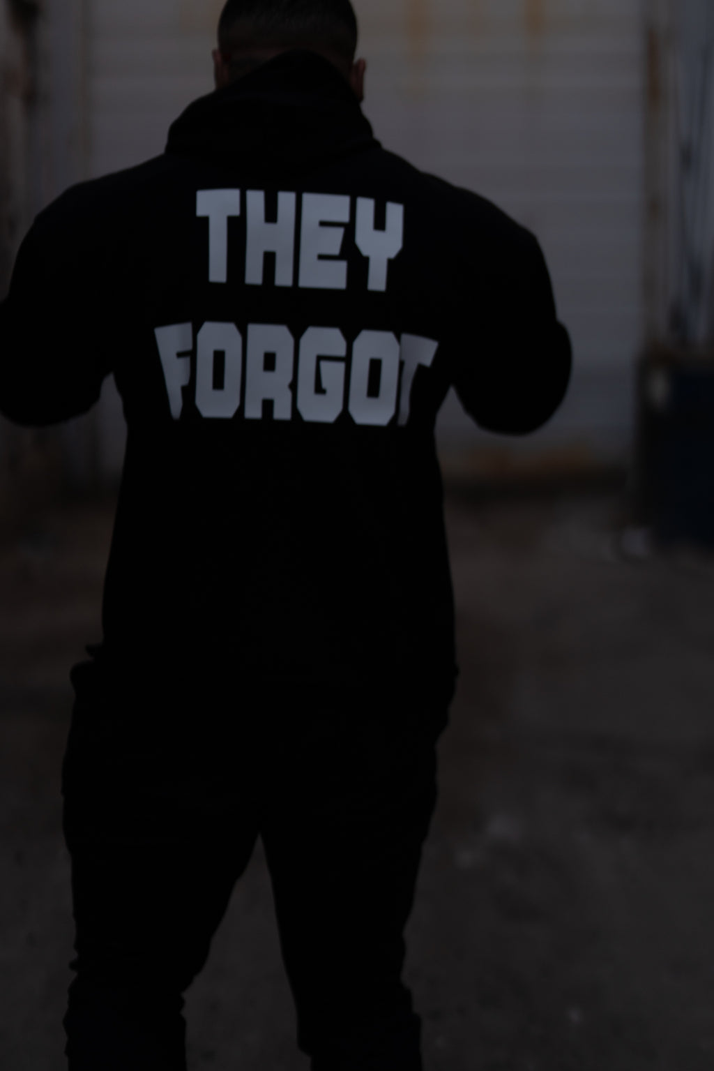 THEY FORGOT — HOODIE 2XL