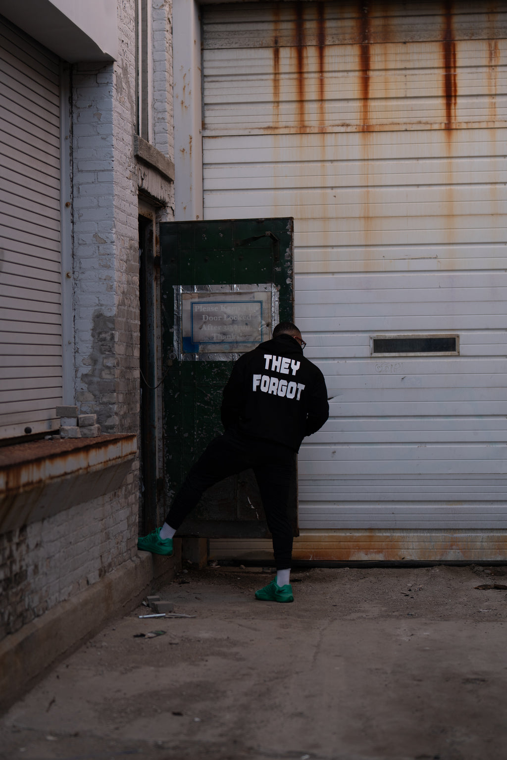 THEY FORGOT — HOODIE 2XL