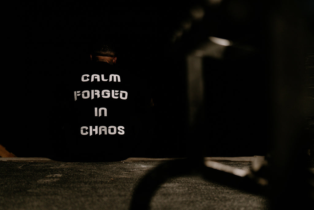 CALM FORGED IN CHAOS -- TEE 2XL